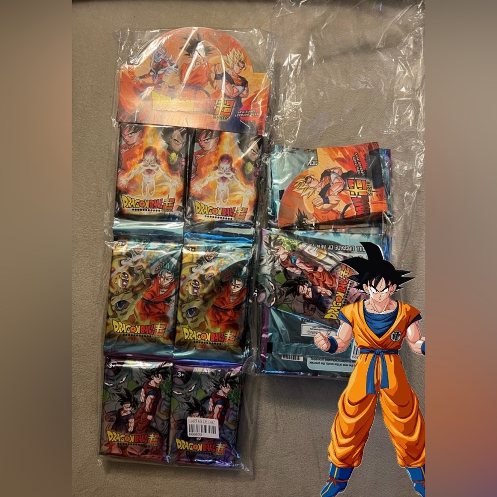 59 Dragon Ball Super Trading Card Packs